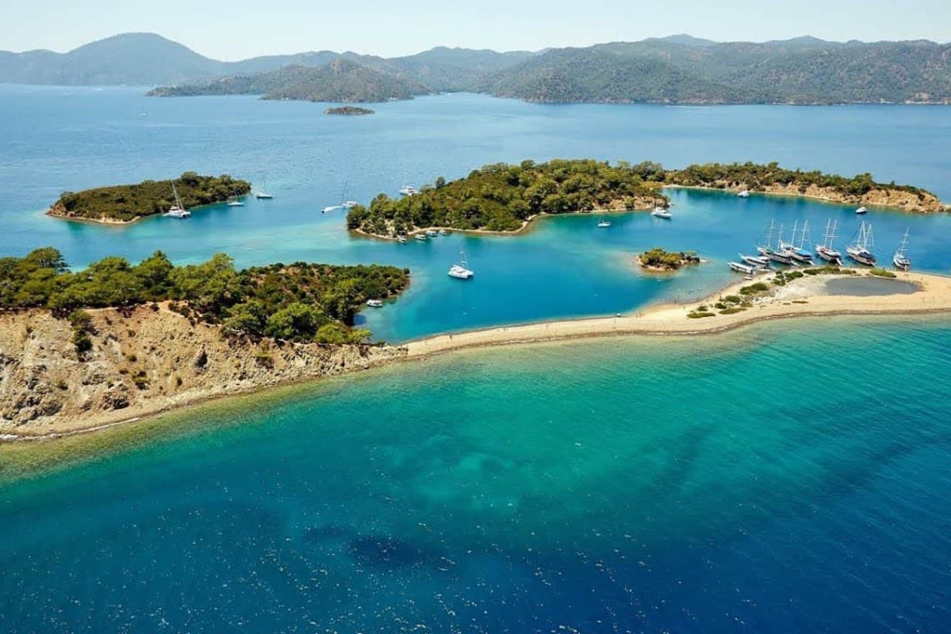 Yassica Islands Aerial View